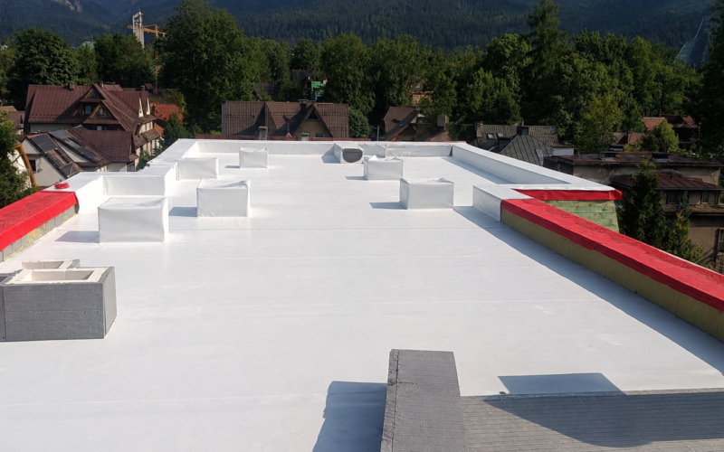 Zakopane, ul. Witkiewicza — hydroizolacja dachu — zdjęcie 1